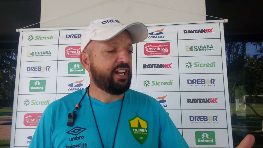 O preparador físico Gamarra espera que o elenco do Cuiabá chegue voando na estreia