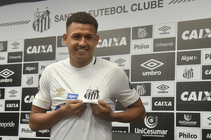 Paulistão: Felippe Cardoso sonha em substituir Gabriel no comando de ataque do Santos