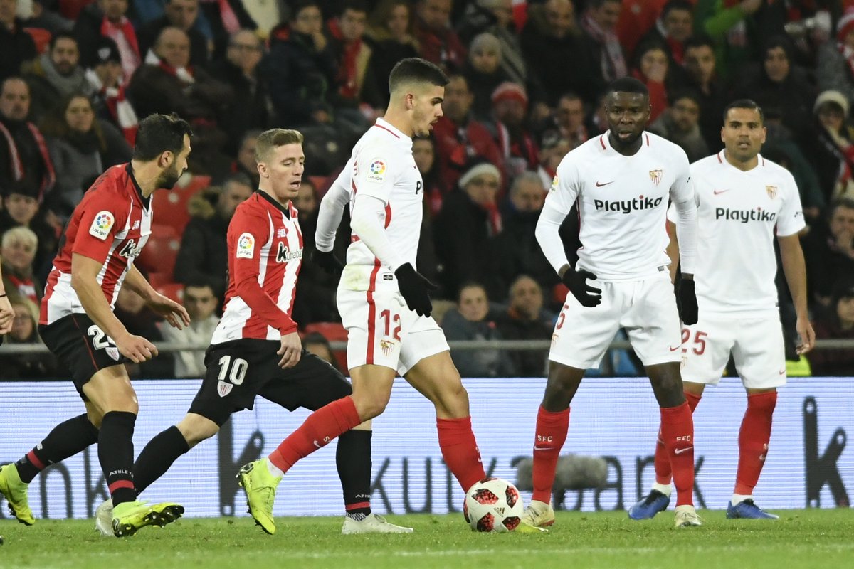 COPA DO REI: Sevilla derrota Athletic Bilbao no primeiro duelo das oitavas