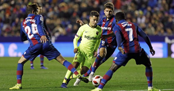 COPA DO REI: Cheio de reservas, Barcelona perde para o Levante