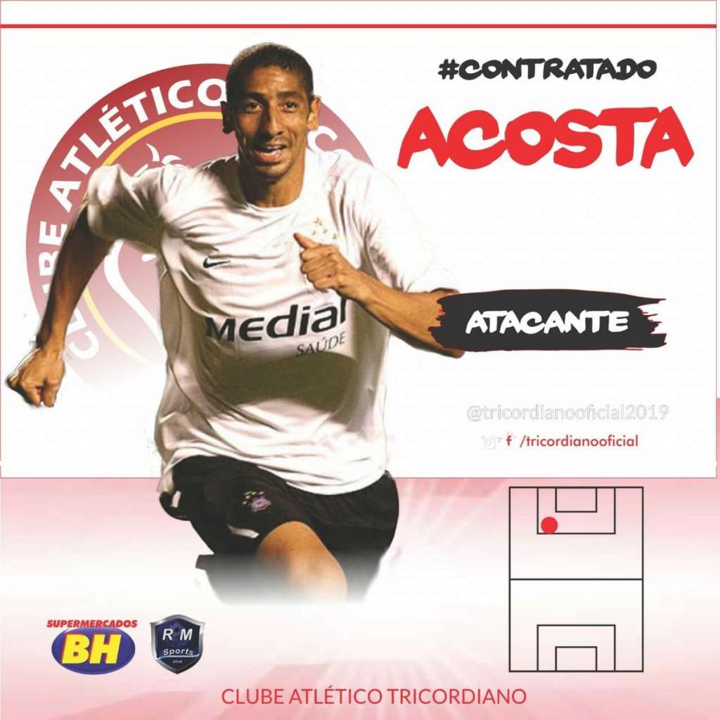 Tricordiano contratou Beto Acosta