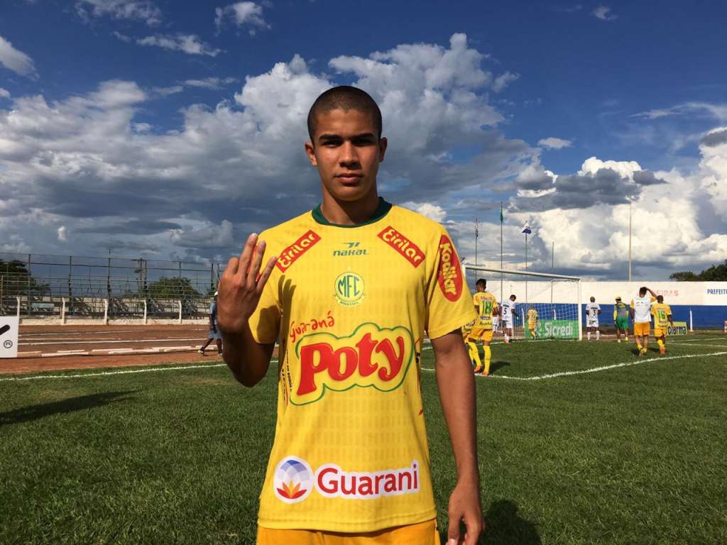 Após o jogo, o jogador do Mirassol fez o pedido de uma música para celebrar seus gols