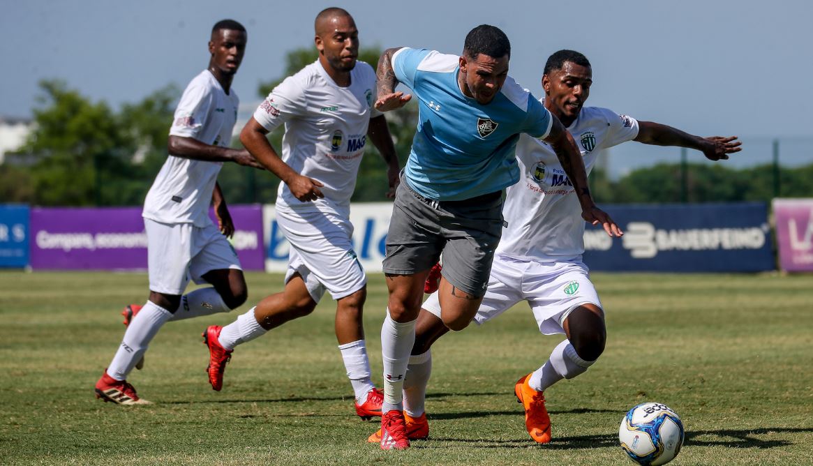 Carioca: A uma semana da estreia, Fluminense goleia Mageense em jogo-treino