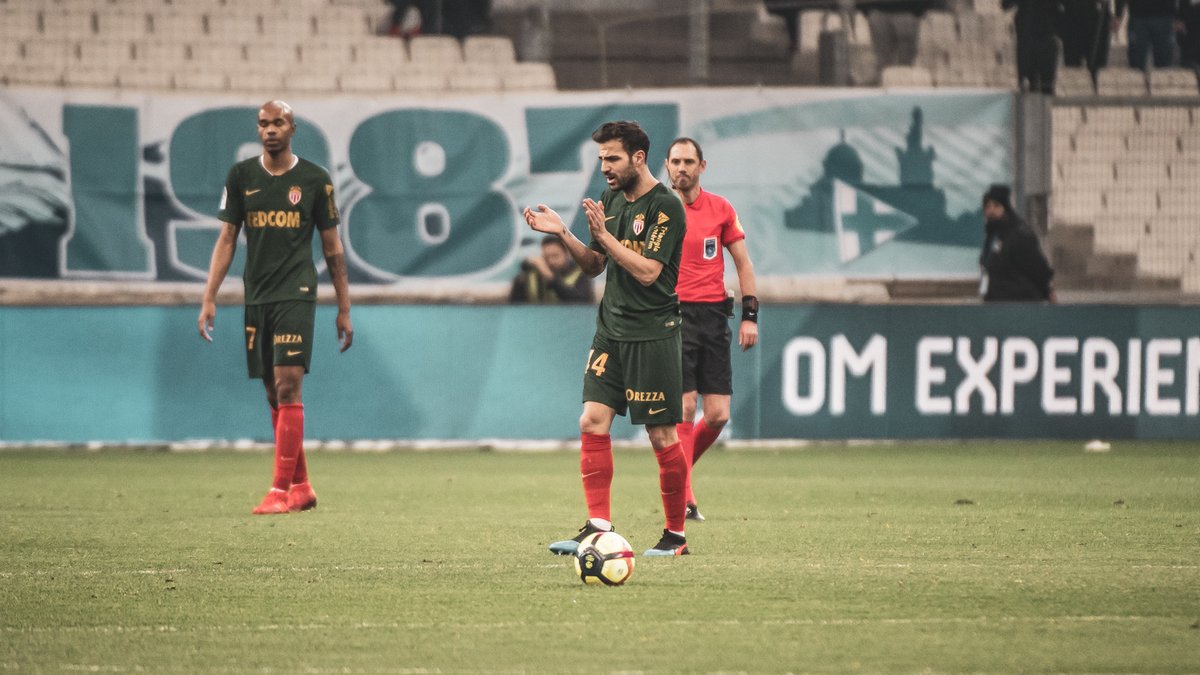FRANCÊS: Na estreia de Fàbregas, Monaco empata com Olympique e segue na degola