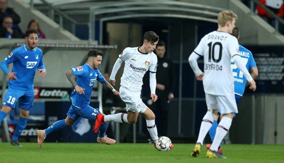 ALEMÃO: Leverkusen é goleado pelo Hoffenheim e fica mais longe da Liga dos Campeões