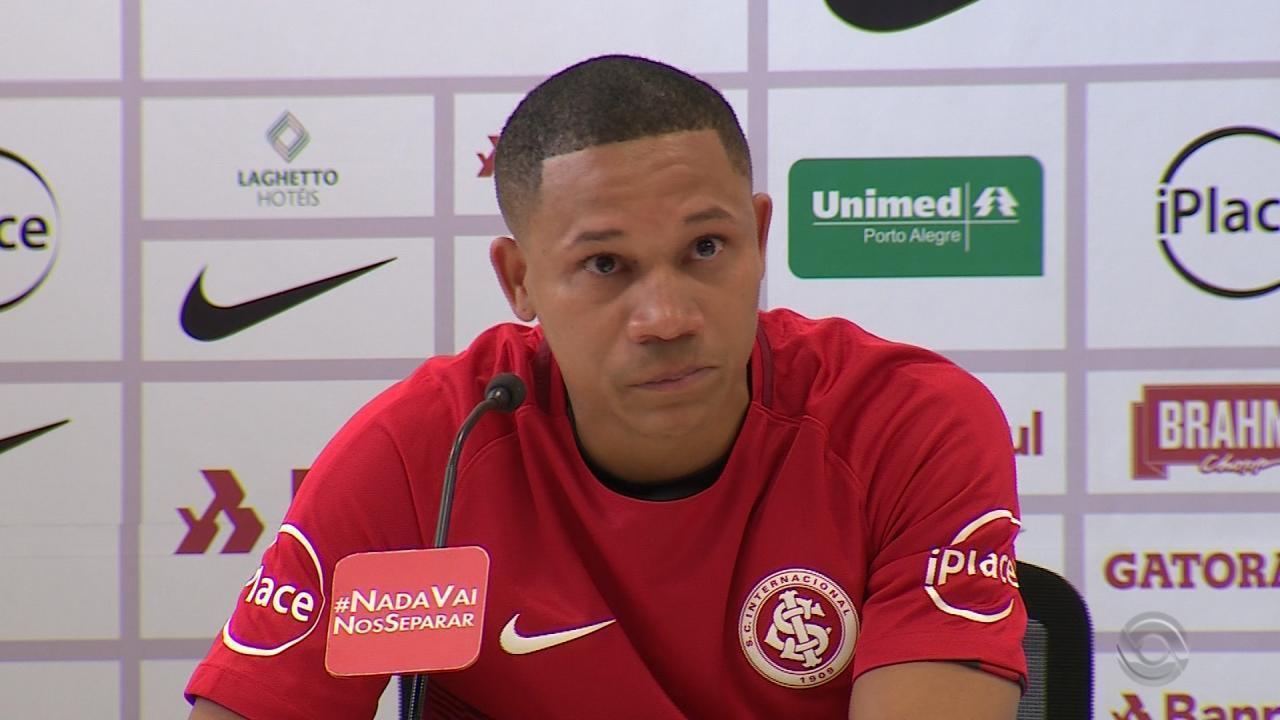 Gaúcho: Recuperado, Wellington Silva cobra vitória do Inter sobre o Caxias