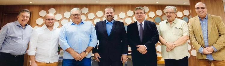 Presidente Reinaldo Carneiro comandou reunião com semifinalistas do Troféu do Interior