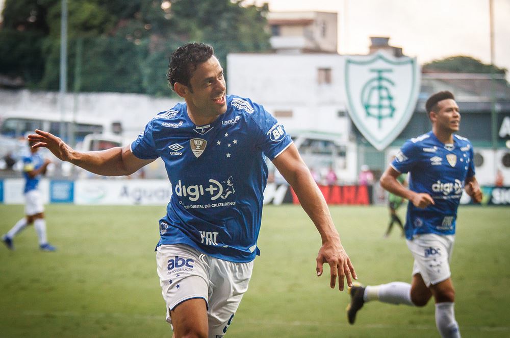 Os três gols marcados neste domingo contra o América-MG colocaram Fred na artilharia do Mineiro