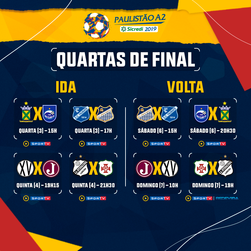 FPF define datas das quartas de final da Série A2, que começa na quarta-feira