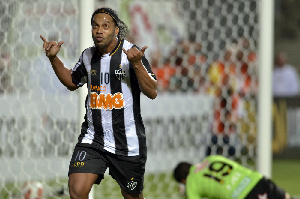 Ronaldinho Gaúcho brilhou com a camisa atleticana