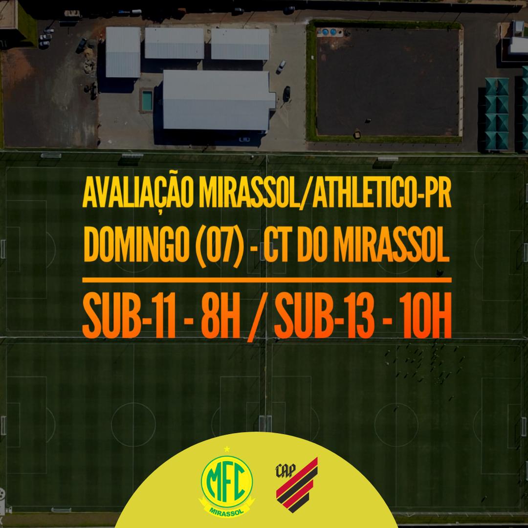 Após parceria com Athlético, Mirassol retoma categorias Sub 11 e Sub 13