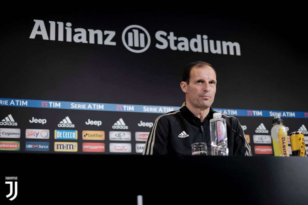 Allegri aponta recuperação de CR7 para encarar o Ajax na Liga dos Campeões