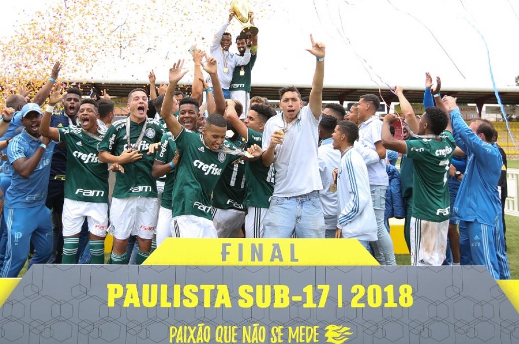 Palmeiras foi campeão em 2018 diante do São Paulo