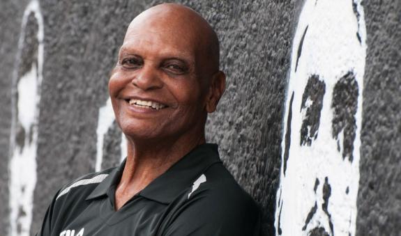Adalberto foi eternizado no Muro da Fama do Botafogo