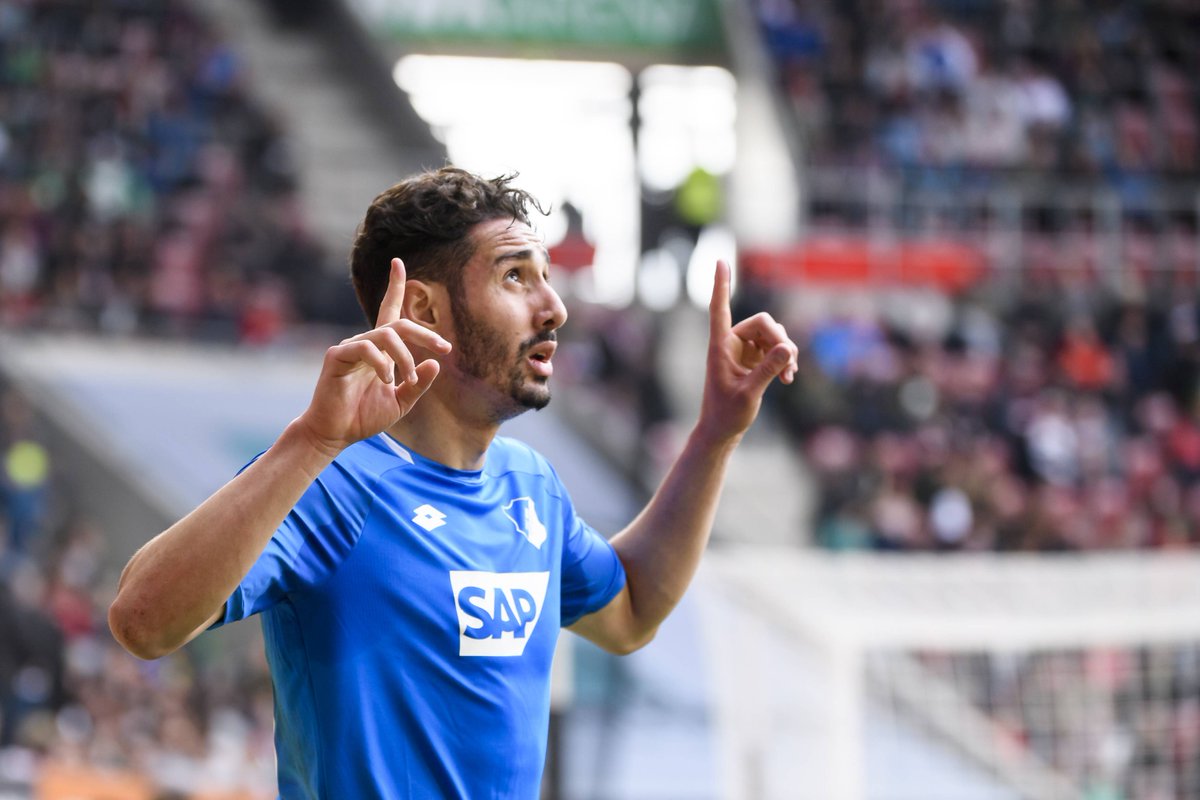 ALEMÃO: Argelino marca três, Hoffenheim goleia Augsburg e sobe na briga por Liga Europa