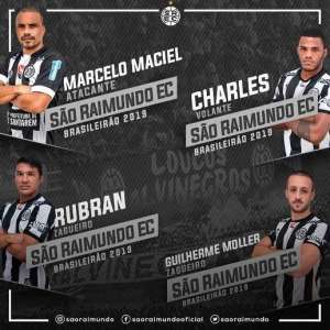 Série D: São Raimundo confirma renovação com quarteto rebaixado no Paraense