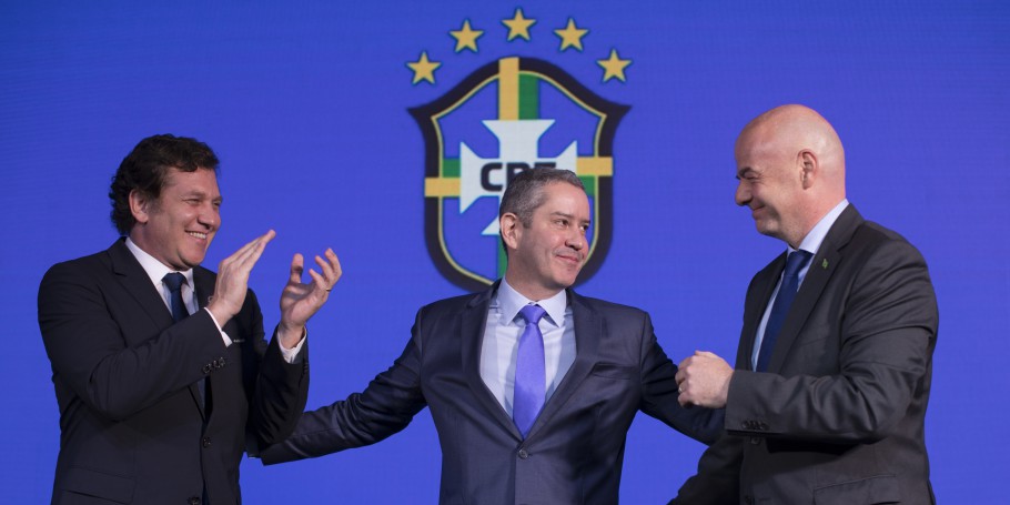Posse de Caboclo marca reaproximação da Fifa e da Conmebol com a CBF