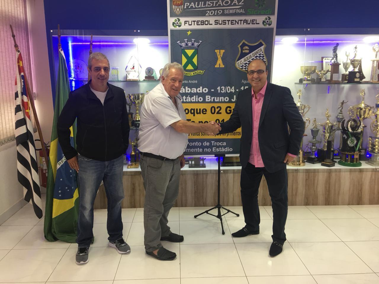 Paulista A2: Santo André inicia trocas do Futebol Sustentável nesta quarta