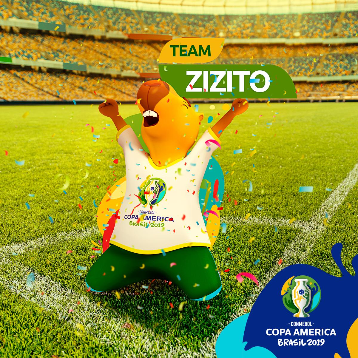 Copa América: Zizito é escolhido em eleição como nome da mascote