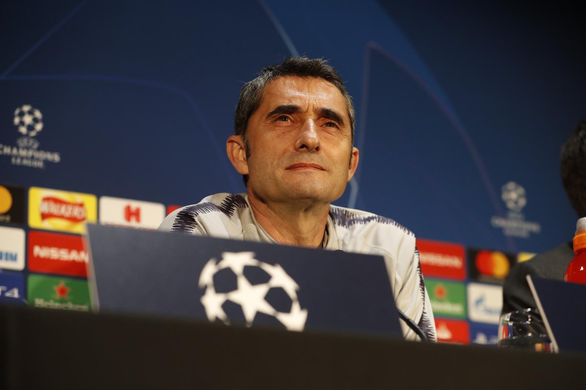 Apesar da vitória em Manchester, Valverde promete Barcelona agressivo no Camp Nou