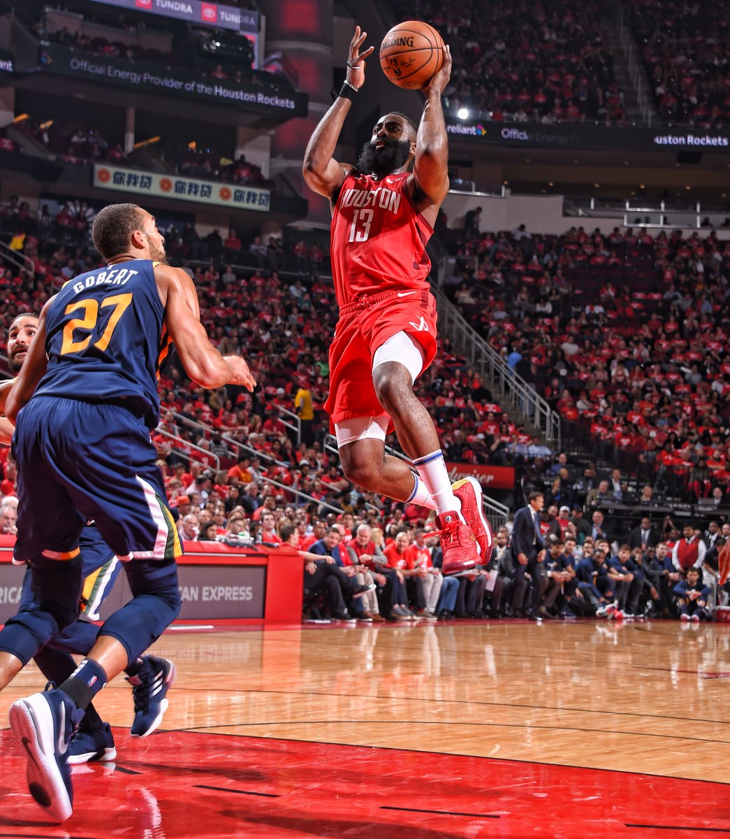 NBA: Com show de Harden, Rockets atropelam o Jazz e abrem 2 a 0 nos playoffs