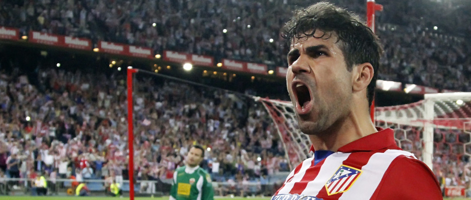 Suspenso, Diego Costa se recusa a treinar após advertência do Atlético de Madrid