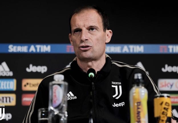 Allegri despista sobre sua permanência e diz que Ronaldo é o 'futuro' da Juventus