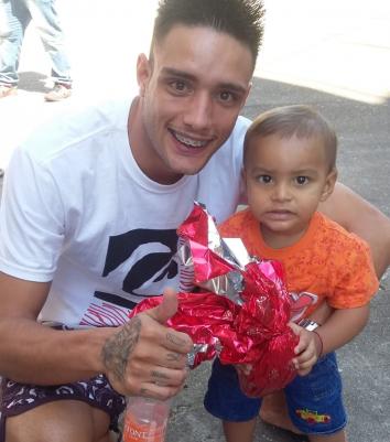 Futebol Sustentável atrai torcedores à semifinal e dá ovos de Páscoa em Osasco