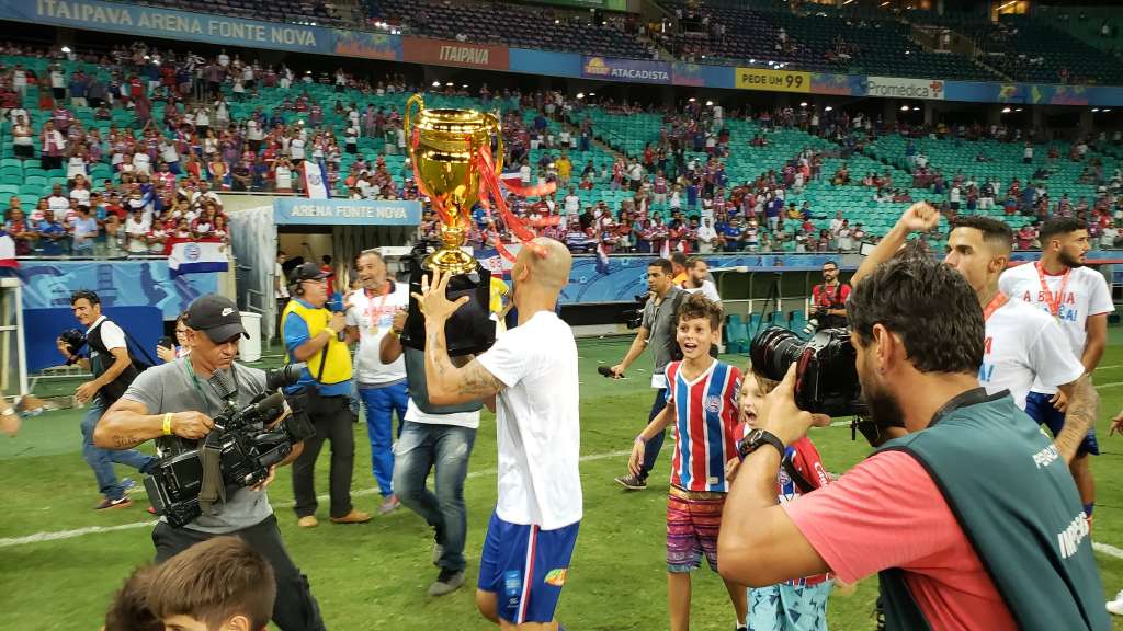 Bahia vence o Bahia de Feira e é campeão Baiano (Foto: Divulgação/EC Bahia) - Divulgação/EC Bahia