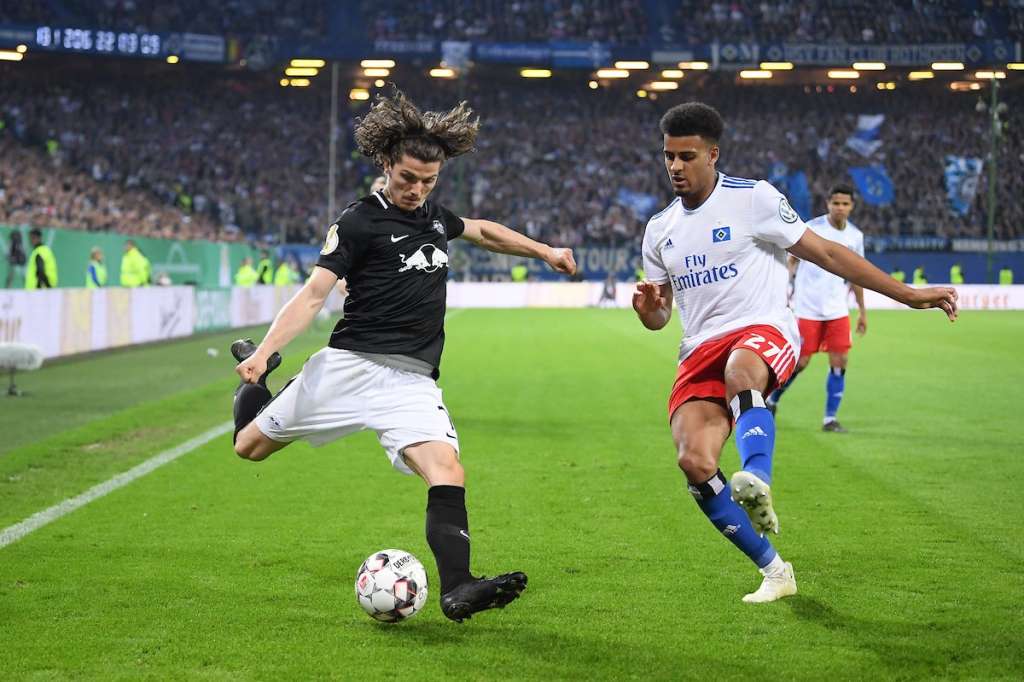 RB Leipzig bate Hamburgo por 3 a 1 e vai pela 1ª vez à final da Copa da Alemanha