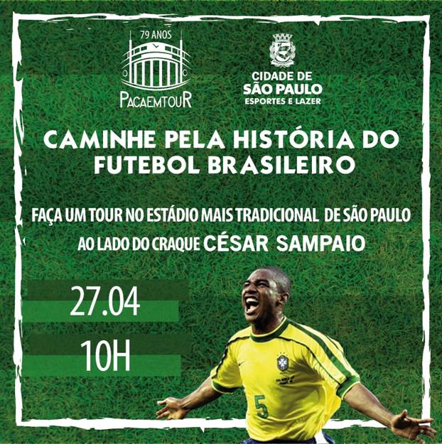 Evento ‘Pacaemtour’ marca comemoração dos 79 anos de Pacaembu