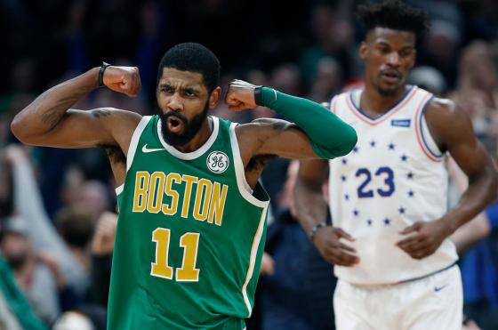 Kyrie Irving foi o cestinha do jogo, com 26 pontos