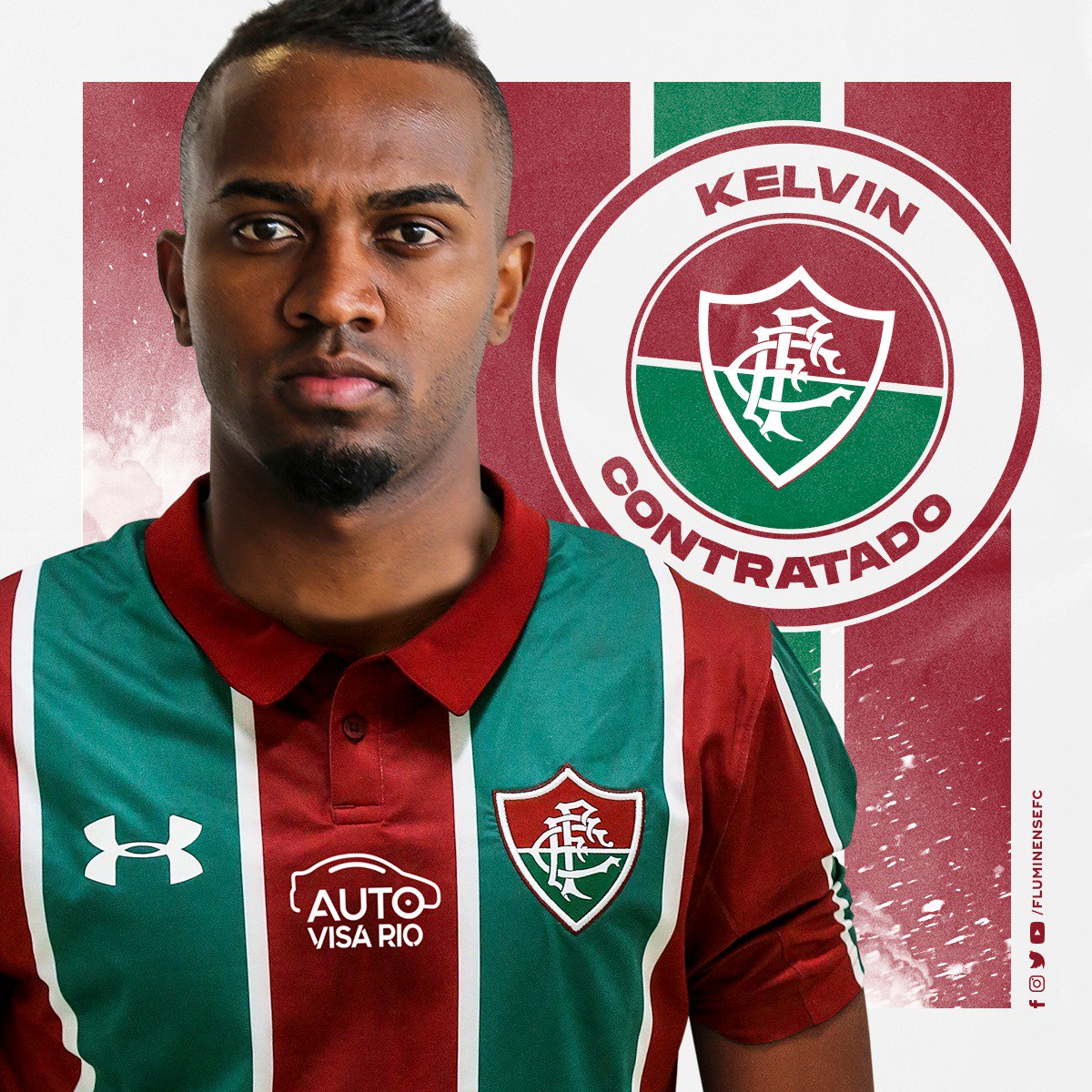 Ex-Palmeiras, São Paulo e Vasco, atacante é o novo reforço do Fluminense