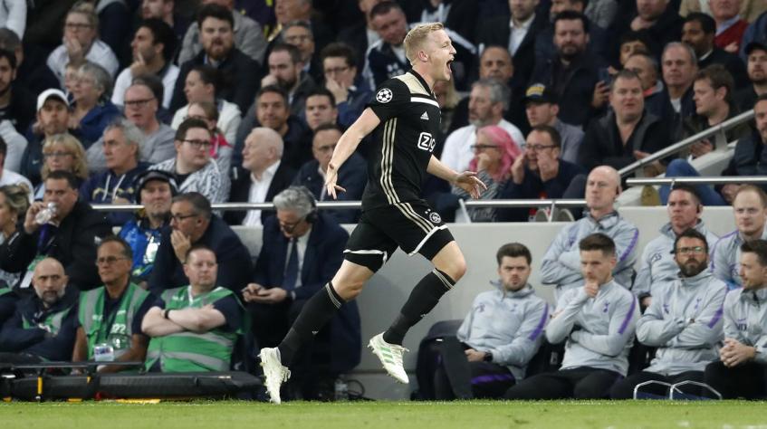 LIGA DOS CAMPEÕES: Ajax bate Tottenham em Londres e fica a um empate da final