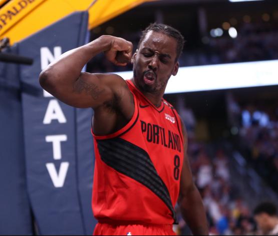 Trail Blazers ganham fora de casa e empatam semifinal contra Nuggets