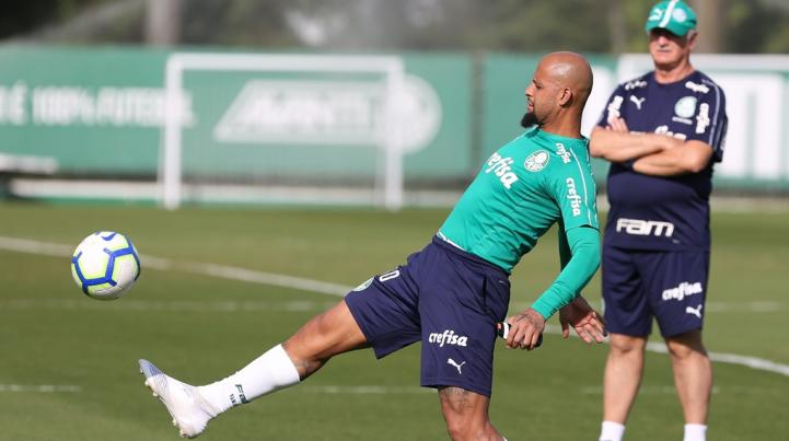 Felipão deve colocar força máxima contra Inter