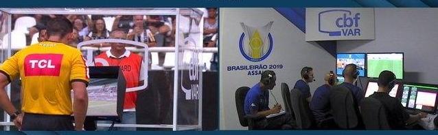 Wagner Reway não vi pênalti sinalizado pelo VAR