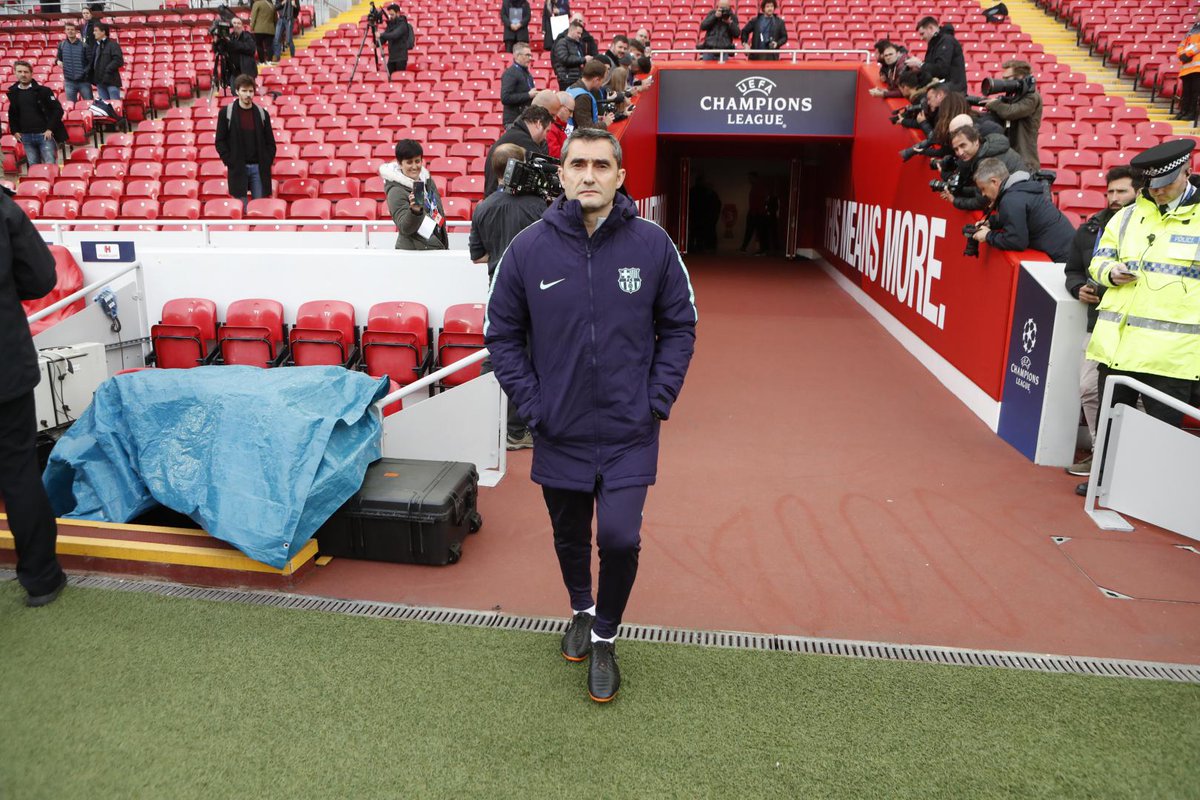 Liga dos Campeões: Valverde diz que Barça tem de jogar ‘sem pensar no placar da ida’