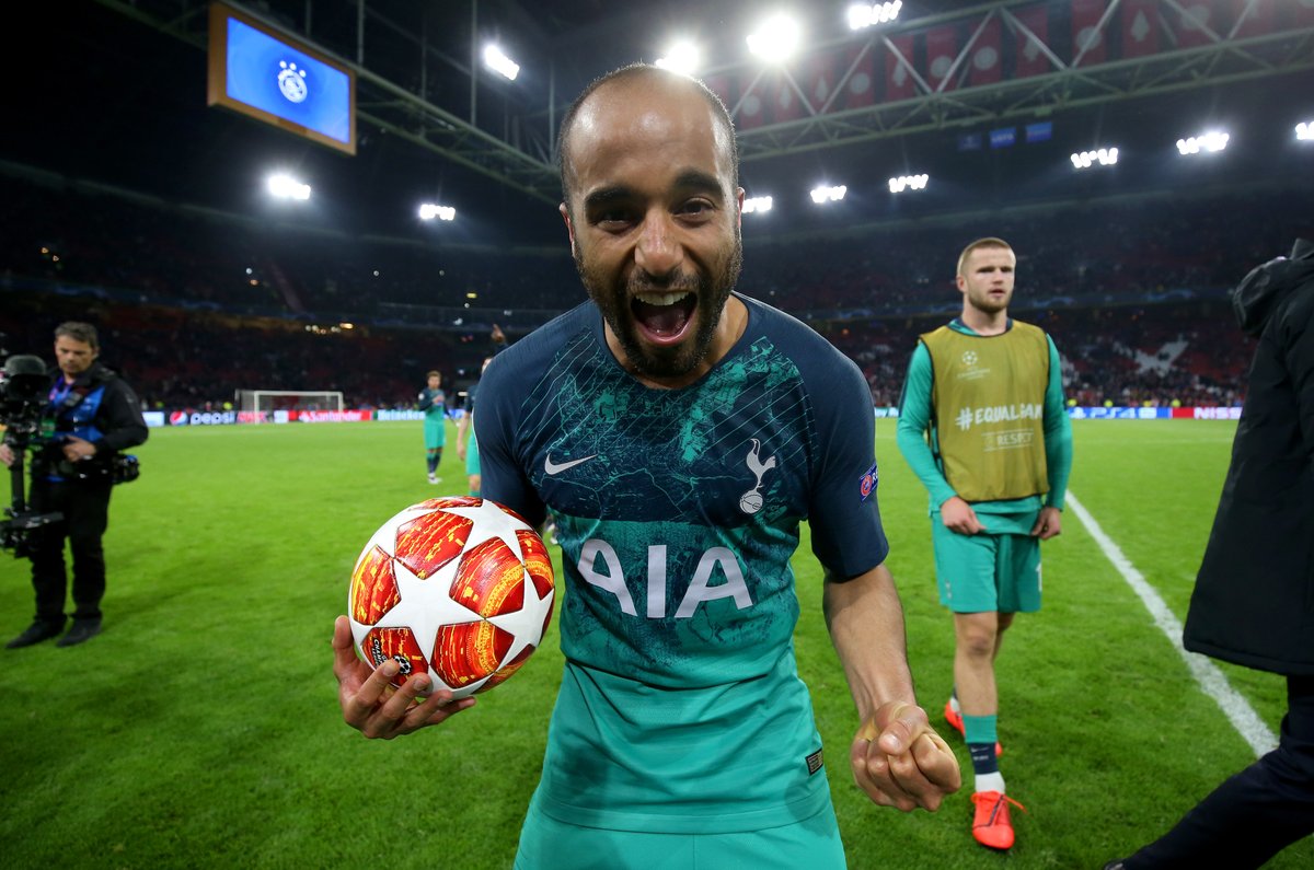 Lucas Moura festeja atuação épica contra Ajax: ‘Maior momento da minha carreira’