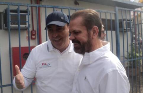 Edivaldo Ferraz (e) e Reinaldo Carneiro Bastos (d)