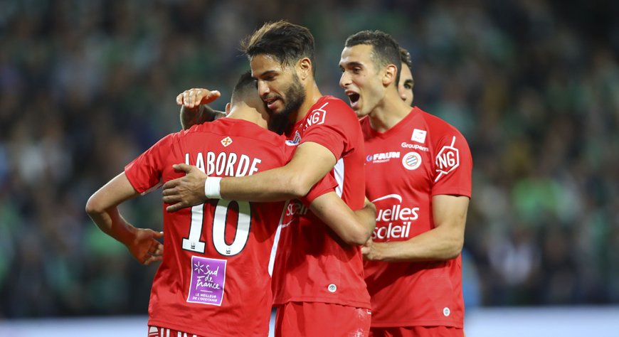 FRANCÊS: Montpellier derrota o Saint-Étienne e mantém sonho de vaga europeia