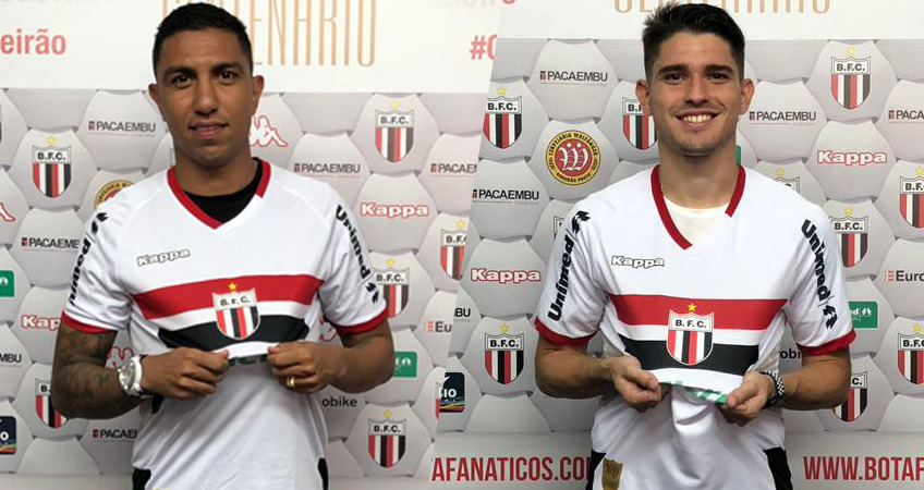 Líder da Série B, Botafogo apresenta reforços que já falam em entrar em campo