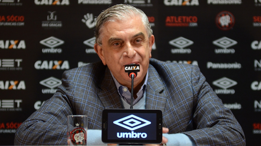 Petraglia admite culpa do Athletico em caso de doping e diz que atletas são vítimas