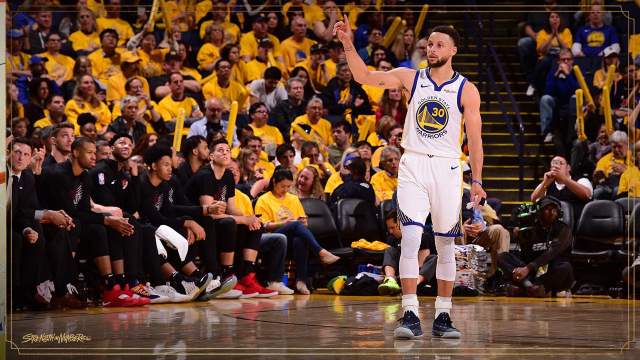 Basquete: Curry brilha e Warriors vencem Blazers em 1º jogo da final do Oeste