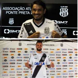 Série B: Meia ex-Palmeiras e lateral ex-Fluminense devem deixar Ponte Preta