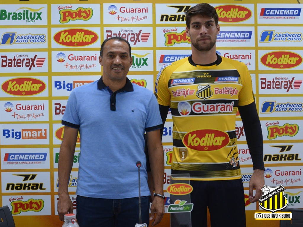Série D: Novorizontino apresenta goleiro que conquistou acesso com o Monte Azul