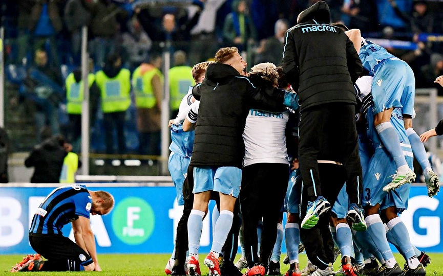 COPA DA ITÁLIA: Lazio faz dois gols no fim e é campeã sobre a Atalanta