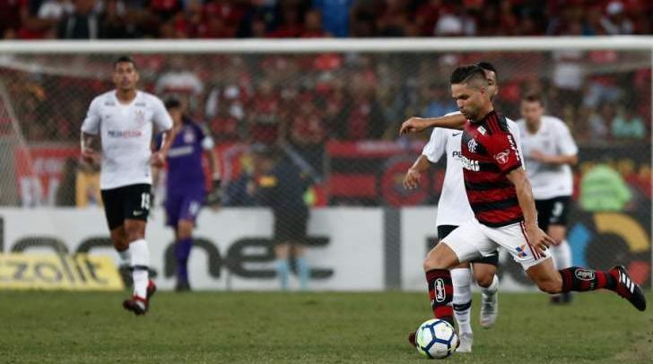 Copa do Brasil: Diego se destaca e abre disputa com Arrascaeta no meio-campo do Flamengo
