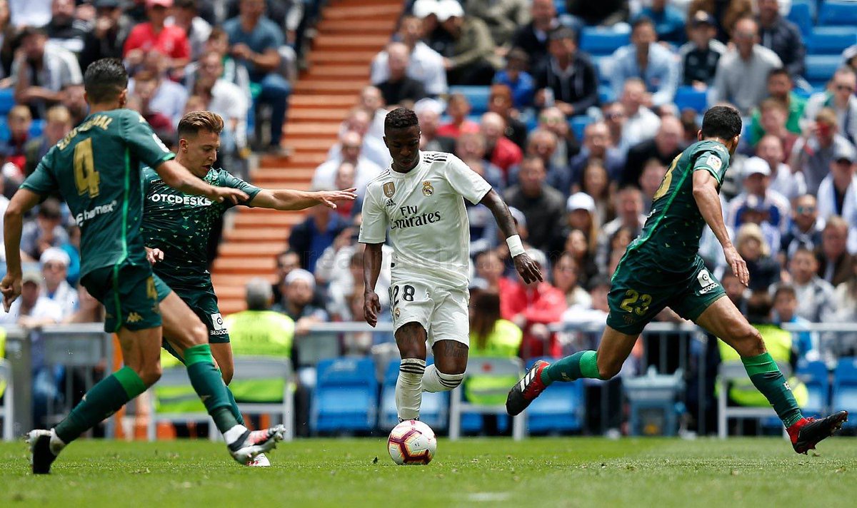ESPANHOL: Em despedida melancólica, Real Madrid é derrotado pelo Bétis, no Bernabéu
