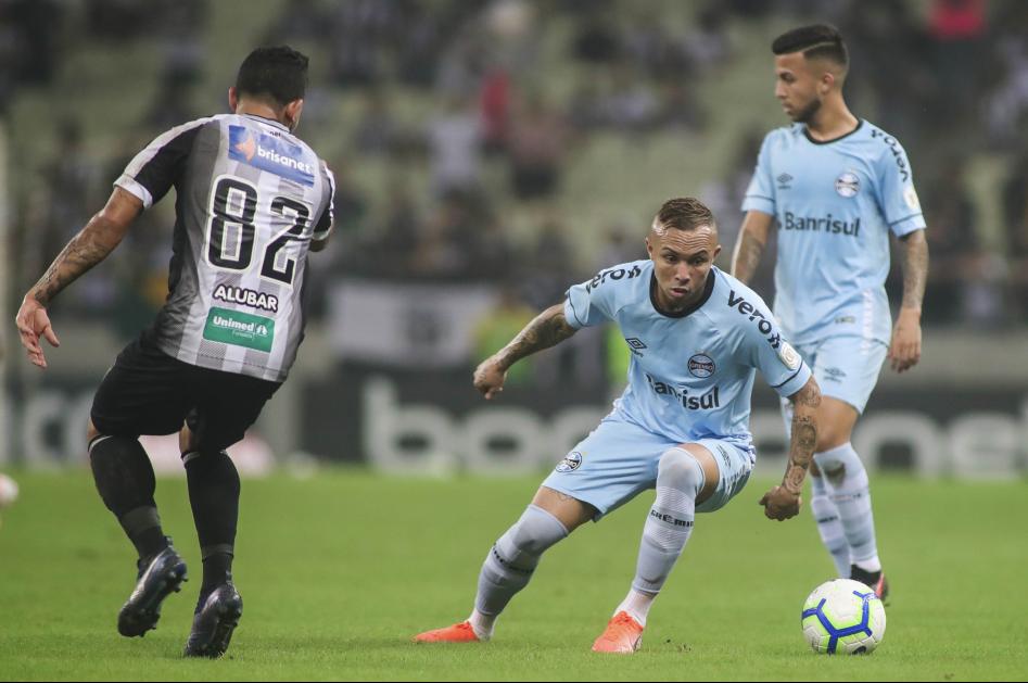 Everton fez o único gol gremista diante do Ceará - Jarbas Oliveira | Grêmio FBPA